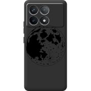 Черный чехол BoxFace Poco F6 Pro Planet