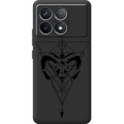 Черный чехол BoxFace Poco F6 Pro 