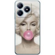 Чехол BoxFace Realme C63 4G Marilyn Monroe Bubble Gum