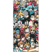 Чехол Uprint Sony Xperia XA2 Ultra H4213 Anime Stickers