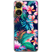 Чехол BoxFace Nubia Neo 5G flowers in the tropics