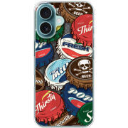 Чехол BoxFace Apple iPhone 16 Drink Lids