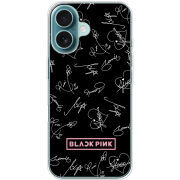 Чехол BoxFace Apple iPhone 16 Blackpink автограф