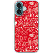 Чехол BoxFace Apple iPhone 16 Happy Valentines