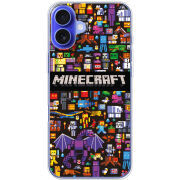 Чехол BoxFace Apple iPhone 16 Plus Minecraft Mobbery