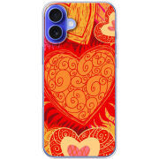 Чехол BoxFace Apple iPhone 16 Plus Warm Hearts