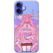 Прозрачный чехол BoxFace Apple iPhone 16 Plus Wiked Lady