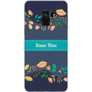 Чехол Uprint Samsung A530 Galaxy A8 2018 Malva Именной