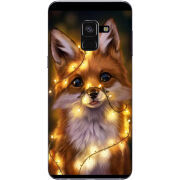 Чехол Uprint Samsung A530 Galaxy A8 2018 Різдвяна лисичка