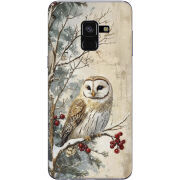 Чехол Uprint Samsung A530 Galaxy A8 2018 Christmas Owl