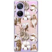 Прозрачный чехол BoxFace Blackview A200 Pro Cotton and Rabbits