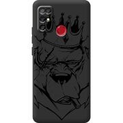 Черный чехол BoxFace Doogee X96 Pro Bear King
