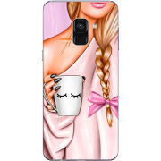 Чехол Uprint Samsung A730 Galaxy A8 Plus 2018 Morning Coffee