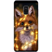 Чехол Uprint Samsung A730 Galaxy A8 Plus 2018 Різдвяна лисичка