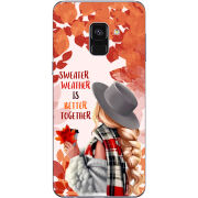 Чехол Uprint Samsung A730 Galaxy A8 Plus 2018 Sweater Weather