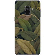 Чехол Uprint Samsung A730 Galaxy A8 Plus 2018 Leaf