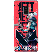 Чехол Uprint Samsung A730 Galaxy A8 Plus 2018 Valorant Jett