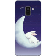 Чехол Uprint Samsung A730 Galaxy A8 Plus 2018 Moon Bunny