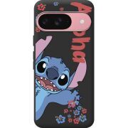 Черный чехол BoxFace Google Pixel 9 Гавайський гість Stich
