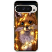 Чехол BoxFace Google Pixel 9 Pro Різдвяна лисичка