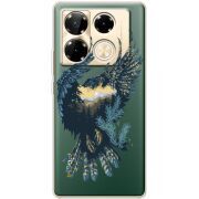 Прозрачный чехол BoxFace Infinix Note 40 Pro Eagle
