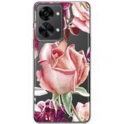 Прозрачный чехол BoxFace OnePlus Nord 2T 5G Rose