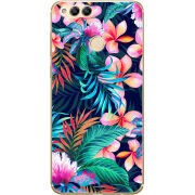 Чехол Uprint Honor 7x flowers in the tropics