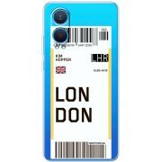 Прозрачный чехол BoxFace OnePlus Nord CE 4 Lite 5G Ticket London