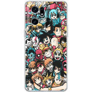 Чехол BoxFace OPPO Find X5 Pro Anime Stickers