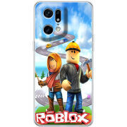 Чехол BoxFace OPPO Find X5 Pro Roblox Білдерман