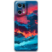 Чехол BoxFace OPPO Find X5 Pro Thunderclouds