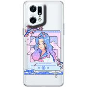 Прозрачный чехол BoxFace OPPO Find X5 Pro The Sakuras Will Cry For You
