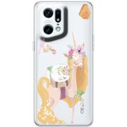 Прозрачный чехол BoxFace OPPO Find X5 Pro Uni Blonde