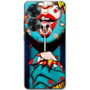 Чехол BoxFace OPPO Reno 11 F Girl Pop Art
