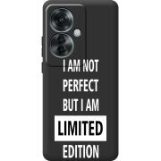 Черный чехол BoxFace OPPO Reno 11 F Limited Edition