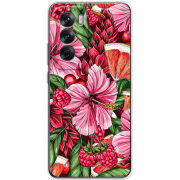 Чехол BoxFace OPPO Reno 12 Tropical Flowers