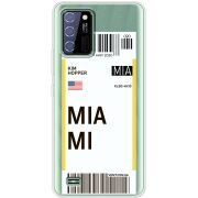 Прозрачный чехол BoxFace Oukitel C25 Ticket Miami