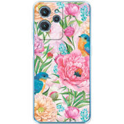 Чехол BoxFace Oukitel C32 Birds in Flowers