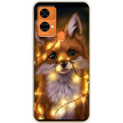 Чехол BoxFace Oukitel C33 Різдвяна лисичка