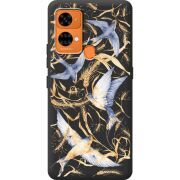 Черный чехол BoxFace Oukitel C33 Ластівки