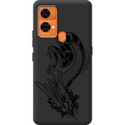 Черный чехол BoxFace Oukitel C33 Snake