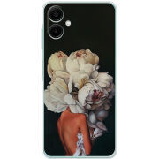 Чехол BoxFace Samsung Galaxy A06 (A065) Exquisite White Flowers