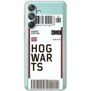 Прозрачный чехол BoxFace Samsung Galaxy M55 5G (M556) Ticket Hogwarts