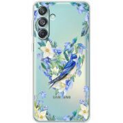 Прозрачный чехол BoxFace Samsung Galaxy M55 5G (M556) Spring Bird
