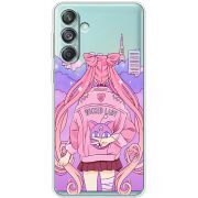 Прозрачный чехол BoxFace Samsung Galaxy M55 5G (M556) Wiked Lady