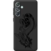 Черный чехол BoxFace Samsung Galaxy M55 5G (M556) Snake