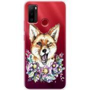 Прозрачный чехол BoxFace Ulefone Note 10 Winking Fox