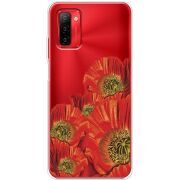 Прозрачный чехол BoxFace Ulefone Note 12P Red Poppies