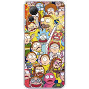 Чехол BoxFace Ulefone Note 14 Rick and Morty