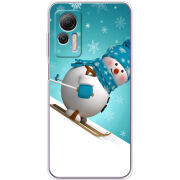 Чехол BoxFace Ulefone Note 14 Skier Snowman